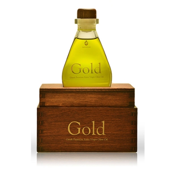 Imagen de Gold Extra Virgin Olive Oil Luxury Edition – Gift Package 250ml MamaGreek