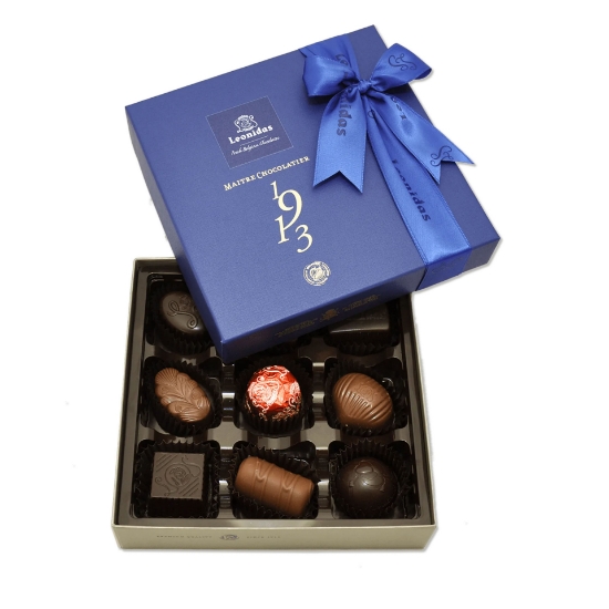 Leonidas Small Blue Heritage Gift Box - Assorted Chocolates