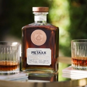 Metaxa Private Reserve Orama Brandy Paired with Cheese and Dessert